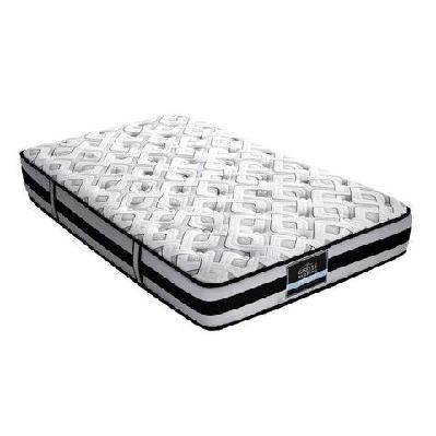 bedding rumba tight top pocket spring mattress 24cm thick – single