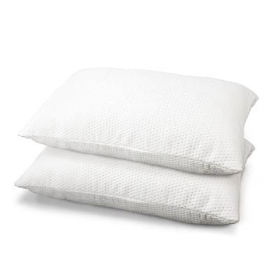 bedding set of 2 visco elastic memory foam pillows