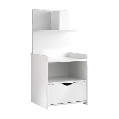 bedside table cabinet shelf display drawer side nightstand unit storage