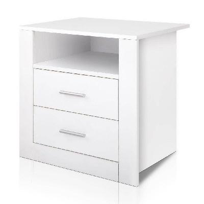 bedside tables drawers storage cabinet drawers side table white
