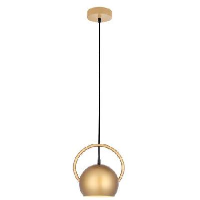 brie classic pendant lamp light interior es matte gold dome