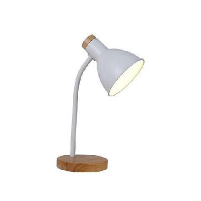 blanche modern elegant table lamp desk light - white