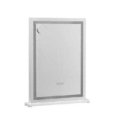 bluetooth makeup mirror 58x80cm hollywood vanity with led light crystal