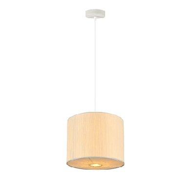 bourke hanging pendant light small - white