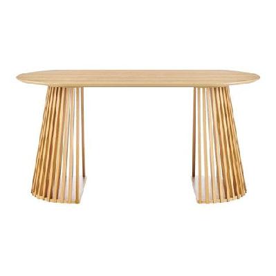 calandra rectangle kitchen dining table 160cm oak