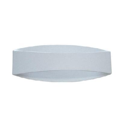 cannes wall light interior surface mounted up/down 6w curved matte white 3000k 468lm