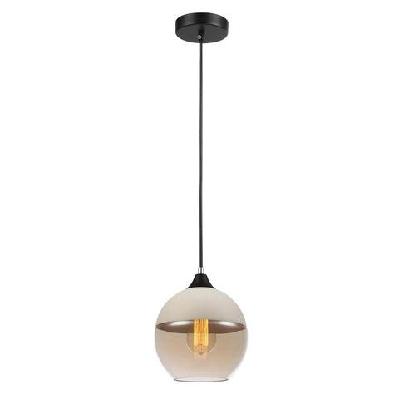casa pendant lamp light interior es white with amber (glass) wine glass od200mm