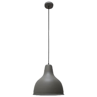 charlie modern hanging pendant light - grey