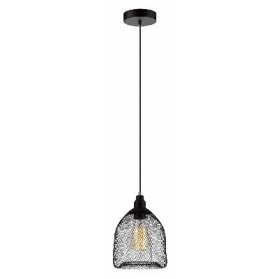 cheveux pendant lamp light interior es black mesh bird cage od170mm