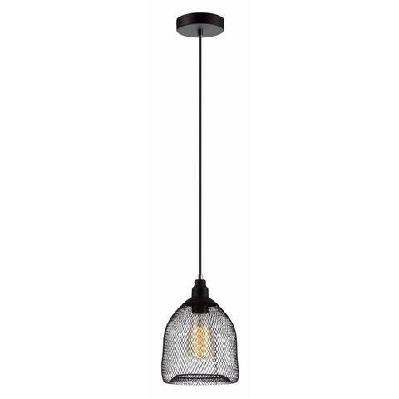 cheveux pendant lamp light interior es black mesh bird cage od170mm
