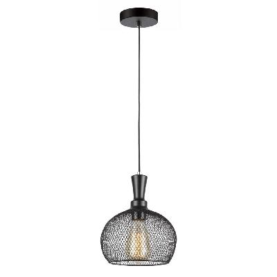 cheveux pendant lamp light interior es black mesh small wine glass od190mm