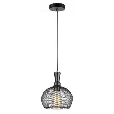 cheveux pendant lamp light interior es black mesh small wine glass od190mm