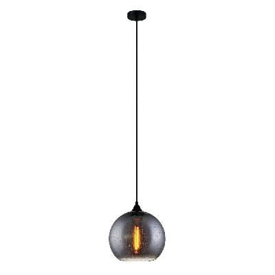 chuva pendant lamp light interior es smoke black (glass) wine glass with raindrop od250mm