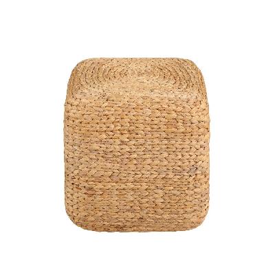 cleo ottoman low foot stool square - natural