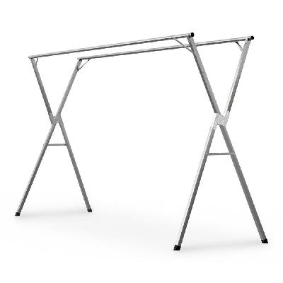 clothes rack adjustable foldable steel