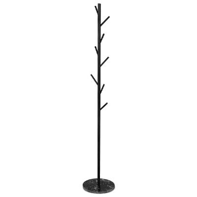 clothes stand garment coat rack metal rail portable hanger stand organizer black