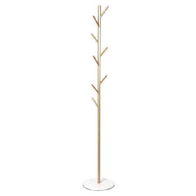 clothes stand garment coat rack metal rail portable hanger stand organizer gold