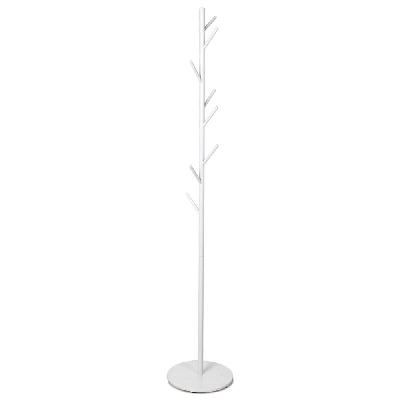 clothes stand garment coat rack metal rail portable hanger stand organizer white