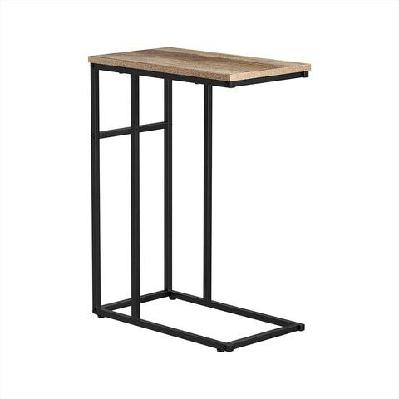 coffee side table laptop desk bedside sofa end tables wooden metal frame