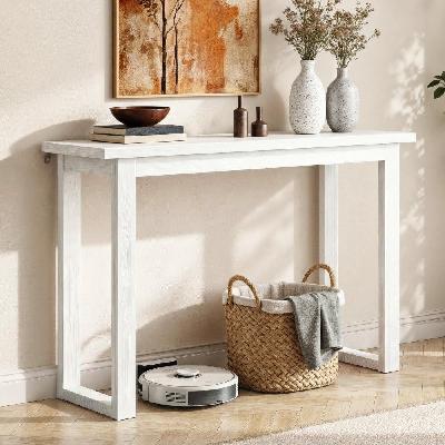 console table 110cm white