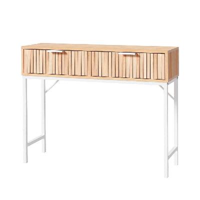 console table 2 drawers 92cm
