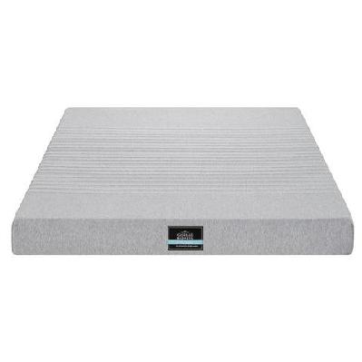 cool gel memory foam mattress charcoal 7-zone washable bamboo cover 15cm king
