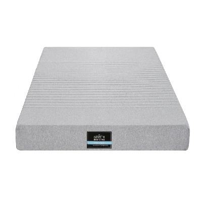 cool gel memory foam mattress charcoal 7-zone washable bamboo cover 15cm king single