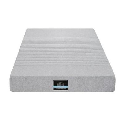 cool gel memory foam mattress charcoal 7-zone washable bamboo cover 15cm single