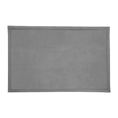 velvet area rug 120x200cm – soft, fluffy, 3cm thick large mat for living room, bedroom, kids play area (light grey)