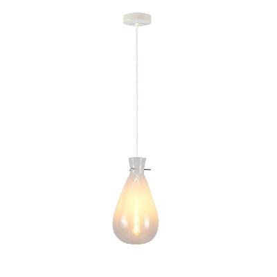 correy hanging pendant light - white