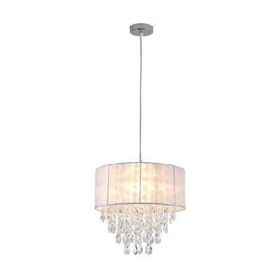 dahlia modern elegant pendant lamp chandelier ceiling light - white