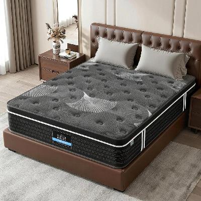 double mattress 35cm euro top with graphene cooling comfort medium firm