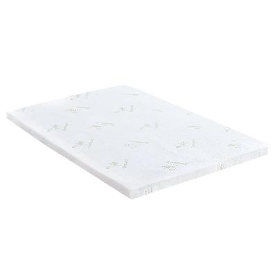 dreamz 5cm thickness cool gel memory foam mattress topper bamboo king single