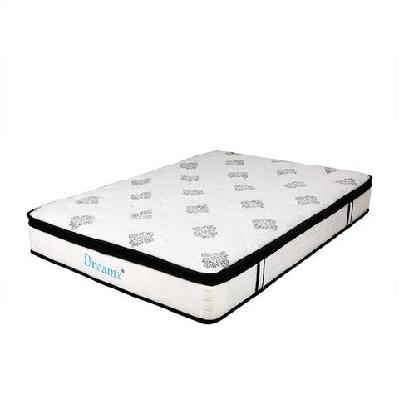 dreamz bedding mattress spring king single premium bed top foam medium soft 30cm