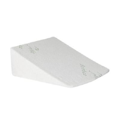 dreamz bedding wedge pillow memory foam cushion back neck support bamboo 25cm