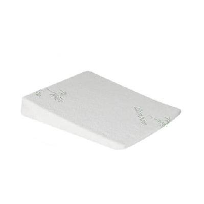 dreamz bedding wedge pillow memory foam cushion back neck support bamboo cover 10cm