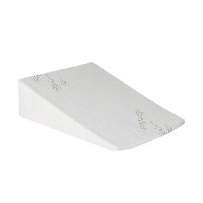 dreamz bedding wedge pillow memory foam cushion back neck support bamboo cover 19cm