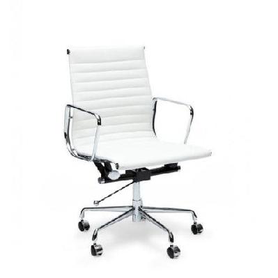 eames replica management office chair - low back - white