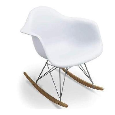 eames replica rar rocker rocking chair - white