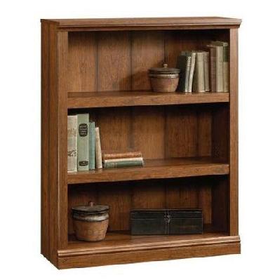 emalie 3-shelf display bookcase - washington cherry