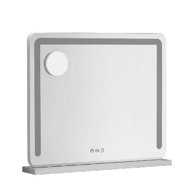 embellir makeup mirror with light hollywood vanity led mirrors white 50x60cm