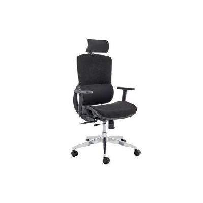 emerson office computer work task chair - black frame/ black black