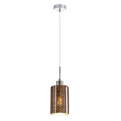 espejo pendant lamp light interior es 72w copper glass with dotted effect od120mm