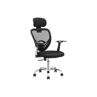 everyday mesh back office computer work task ergonomic chair - black