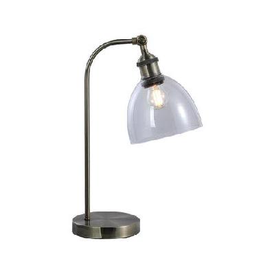 fauci touch modern elegant table lamp desk light - antique brass