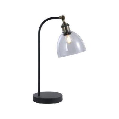fauci touch modern elegant table lamp desk light - black