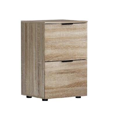 filing cabinet files storage office shelves file organiser oak 2 drawer