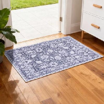 floor rug 50x80cm doormat soft velvet non-slip bath mat small rug modern