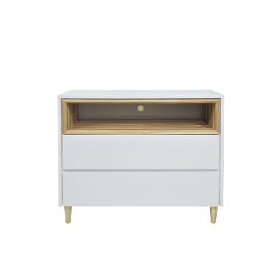 flora multi-functional storage unit - high gloss white