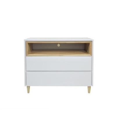 flora multi-functional storage unit - high gloss white